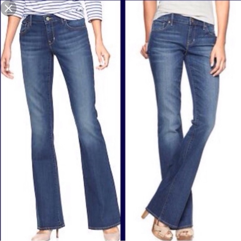 Gap 1969 Classic Blue Women's Jeans curvy 12 /M casual office Y2K retro straight